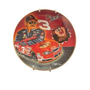 Dale Earnhardt 3 Taz Tasmanian Devil "Hot Property!" Sam Bass Plate E1140 Ltd